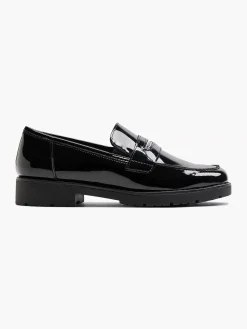 Instappers|Graceland Zwarte Loafer Lak
