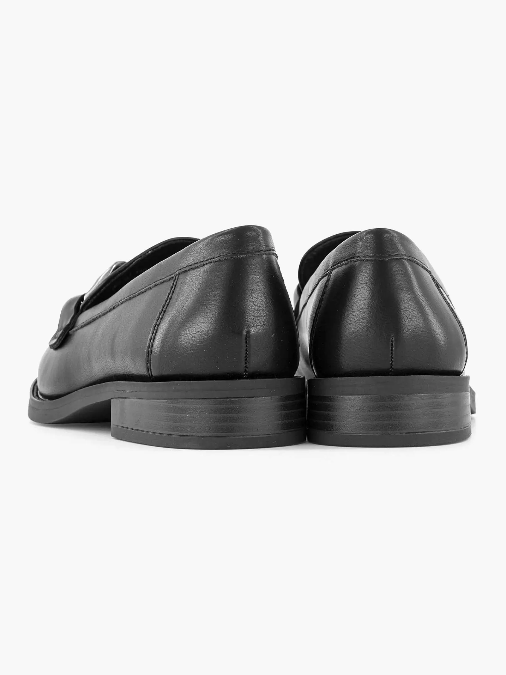 Instappers|Graceland Zwarte Loafer Sierketting