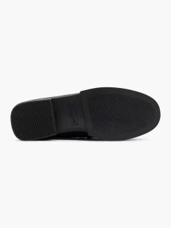 Instappers|Graceland Zwarte Loafer Sierketting