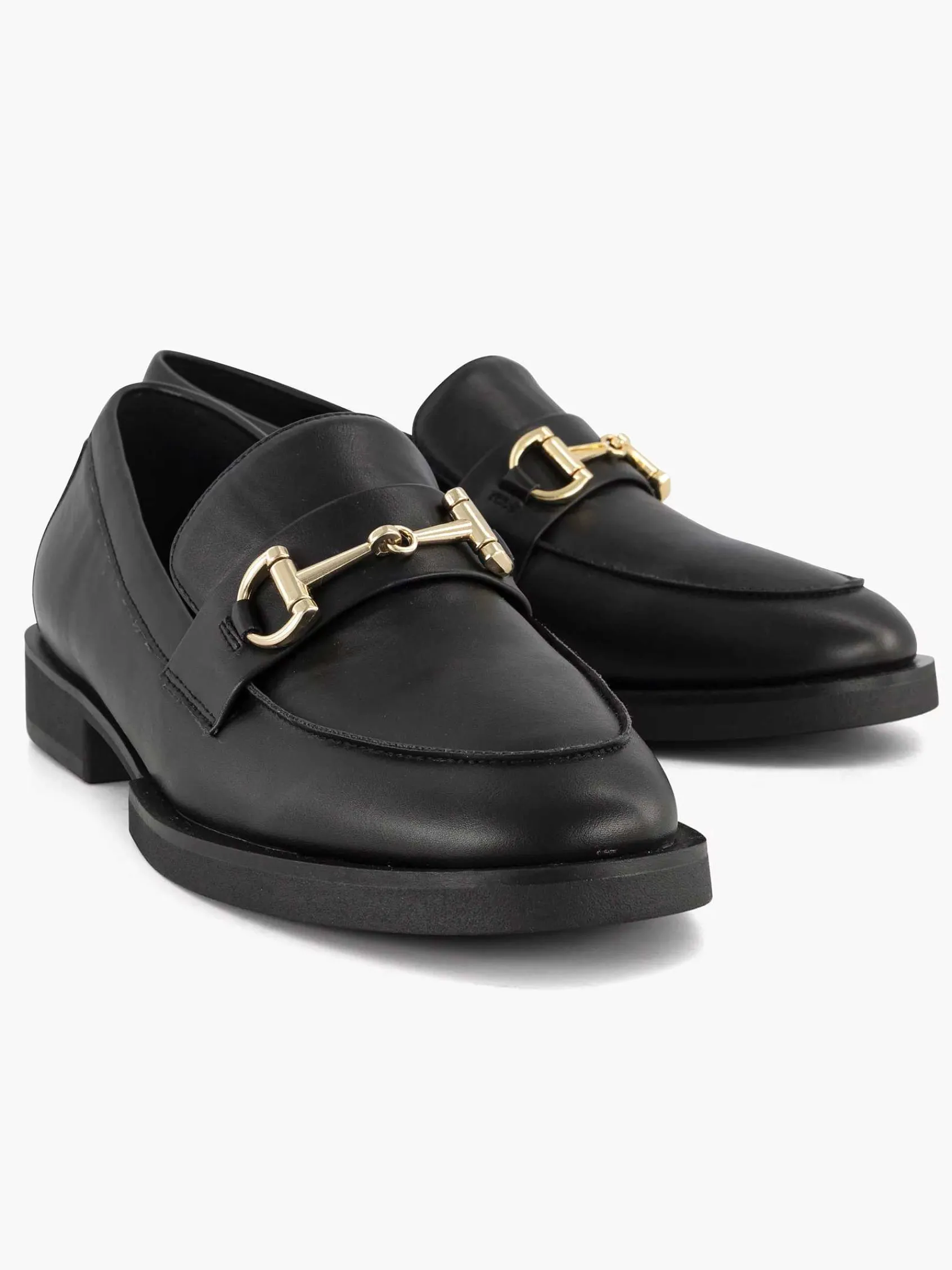 Instappers|Graceland Zwarte Loafer Sierketting