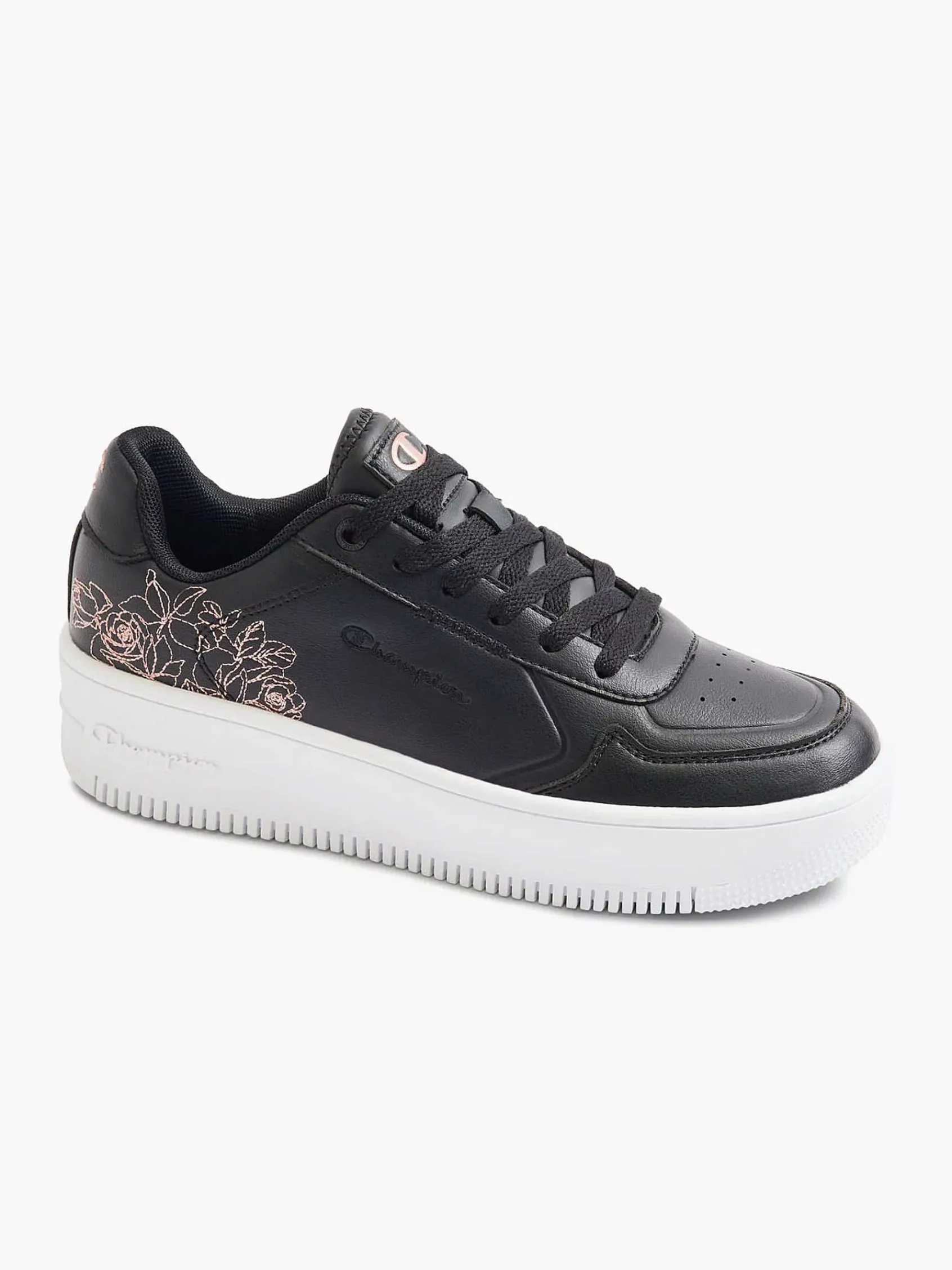 Sneakers|Champion Zwarte Low Cut Shoe Rebound