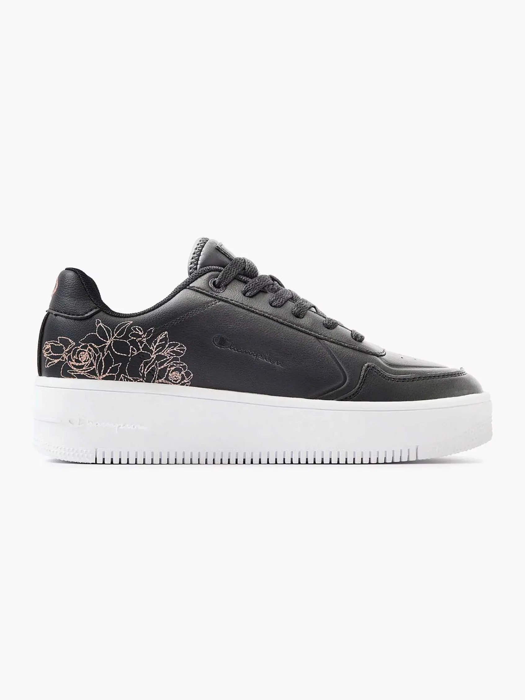 Sneakers|Champion Zwarte Low Cut Shoe Rebound