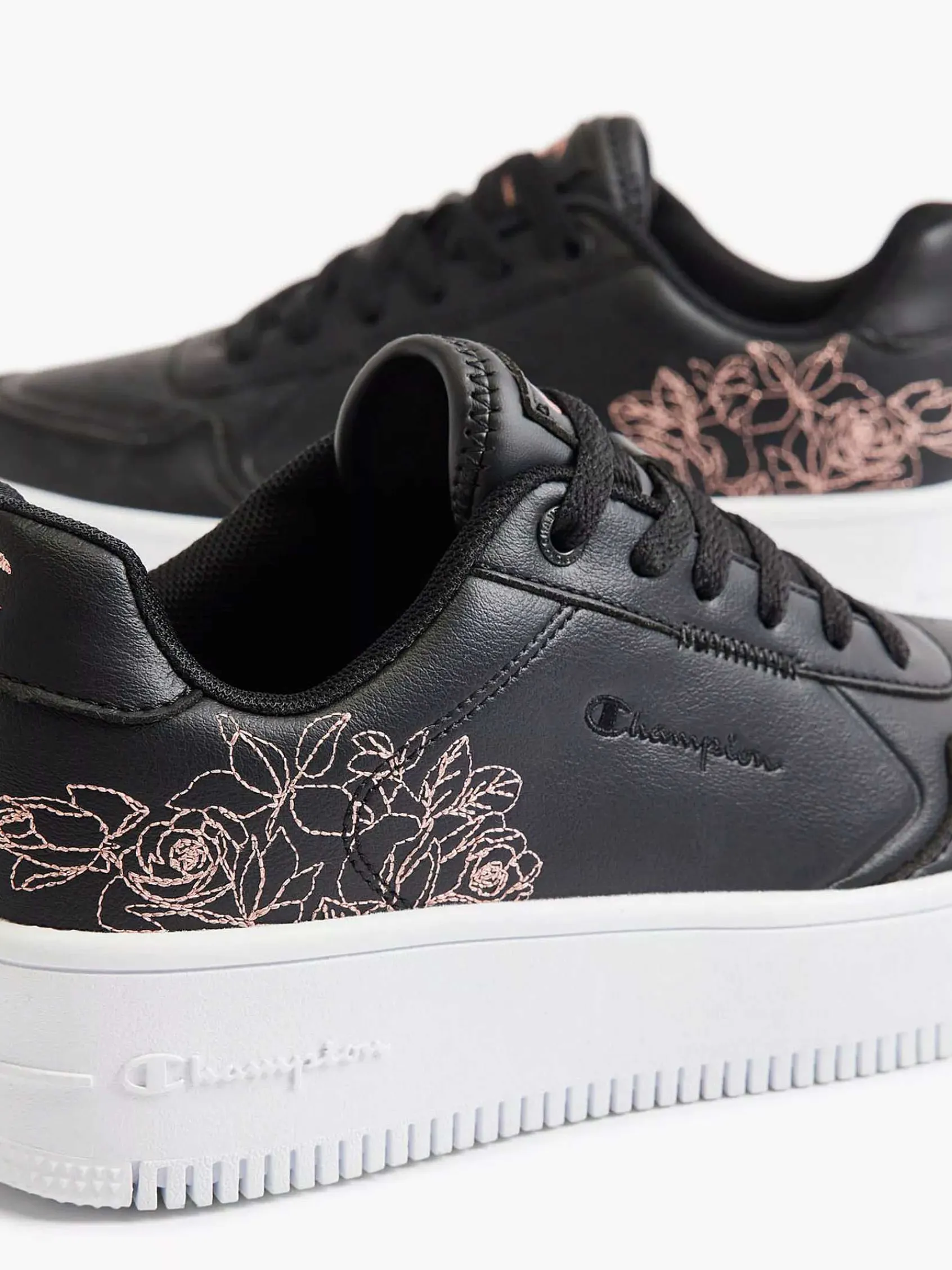 Sneakers|Champion Zwarte Low Cut Shoe Rebound