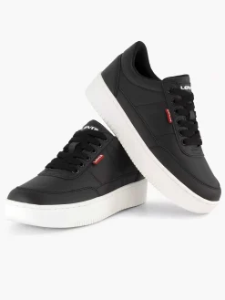Sneakers|Levis Zwarte New Union 2.0