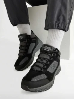Sneakers|Skechers Zwarte Oak Canyon - Ironhide
