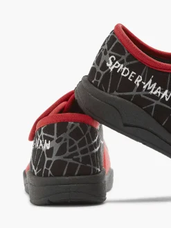 Jongensschoenen|Spiderman Zwarte Pantoffel