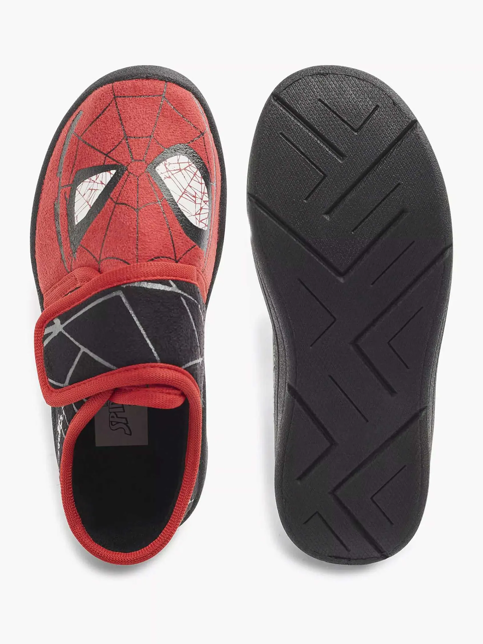 Jongensschoenen|Spiderman Zwarte Pantoffel