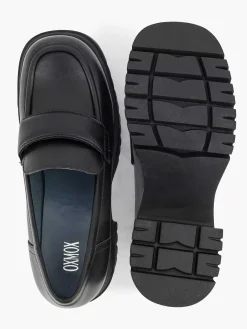 Pumps|Oxmox Zwarte Platform Loafer