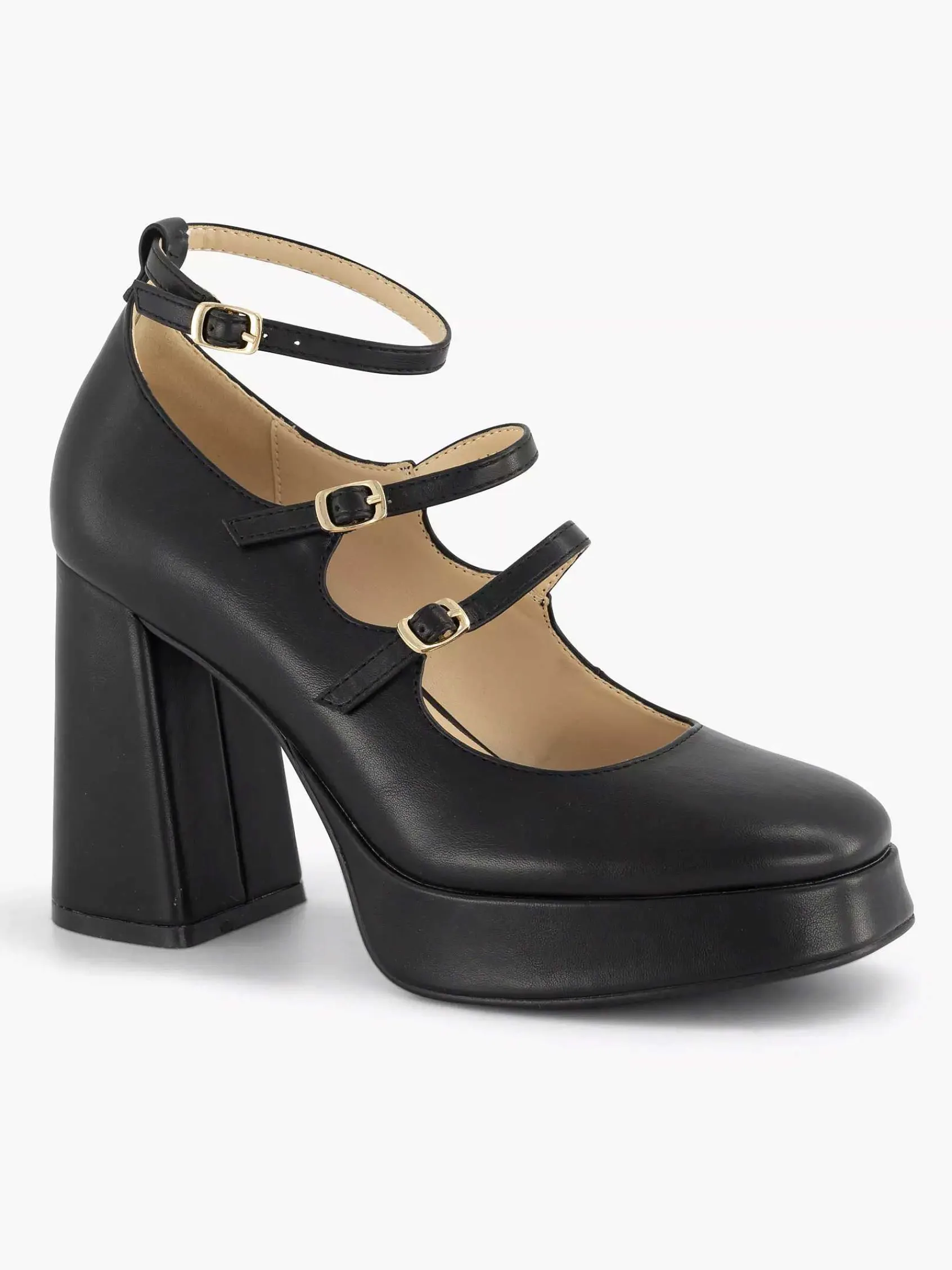 Pumps|Graceland Zwarte Platform Pump