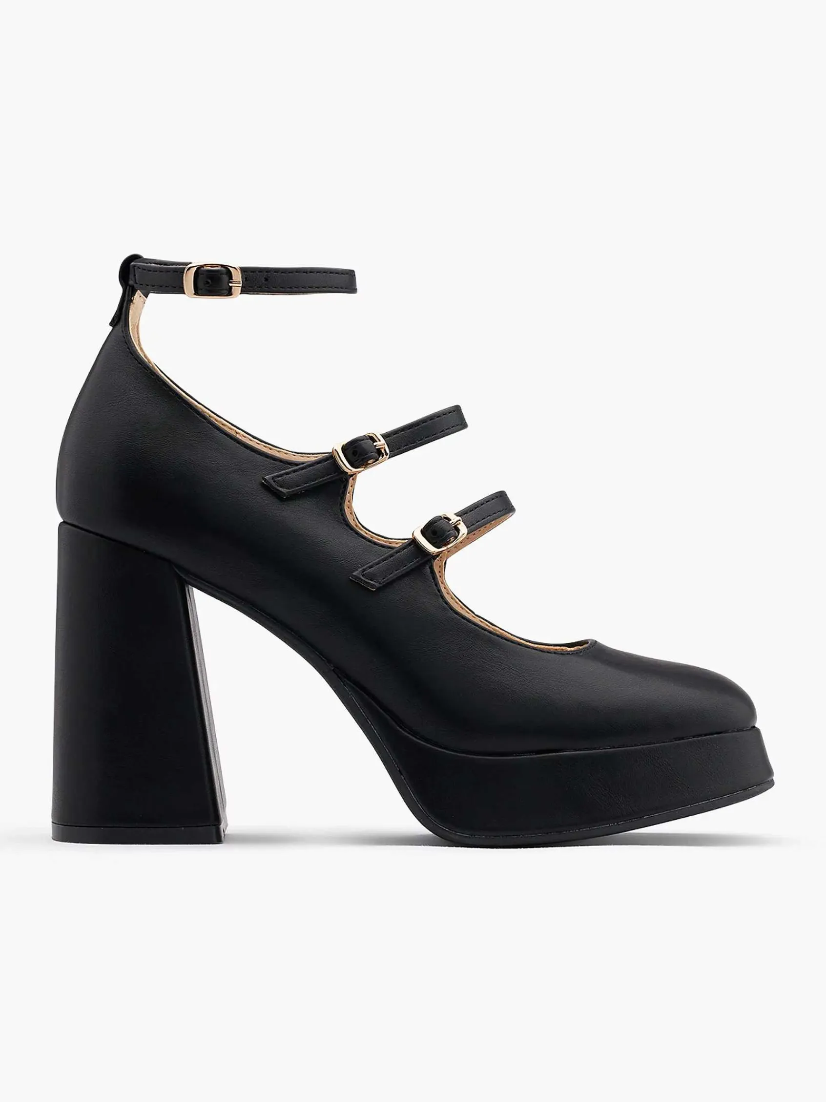 Pumps|Graceland Zwarte Platform Pump