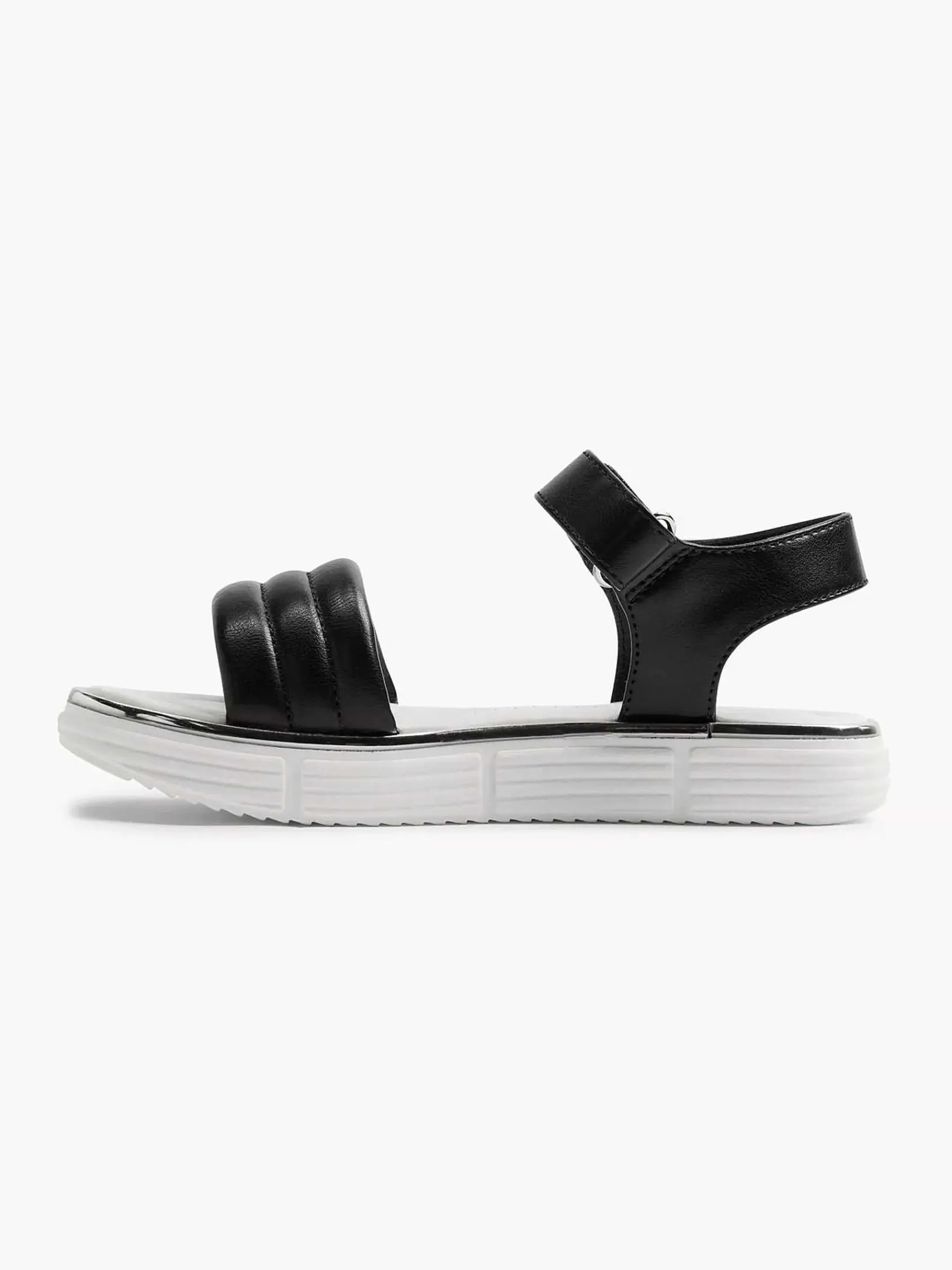 Jongensschoenen|Esprit Zwarte Platform Sandaal