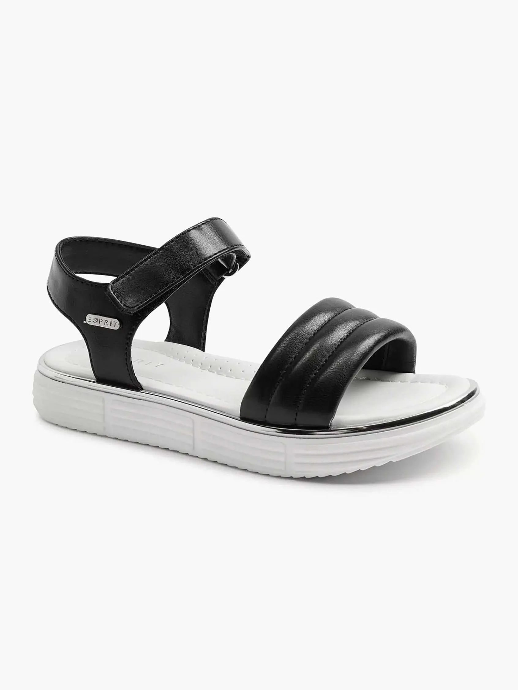 Jongensschoenen|Esprit Zwarte Platform Sandaal