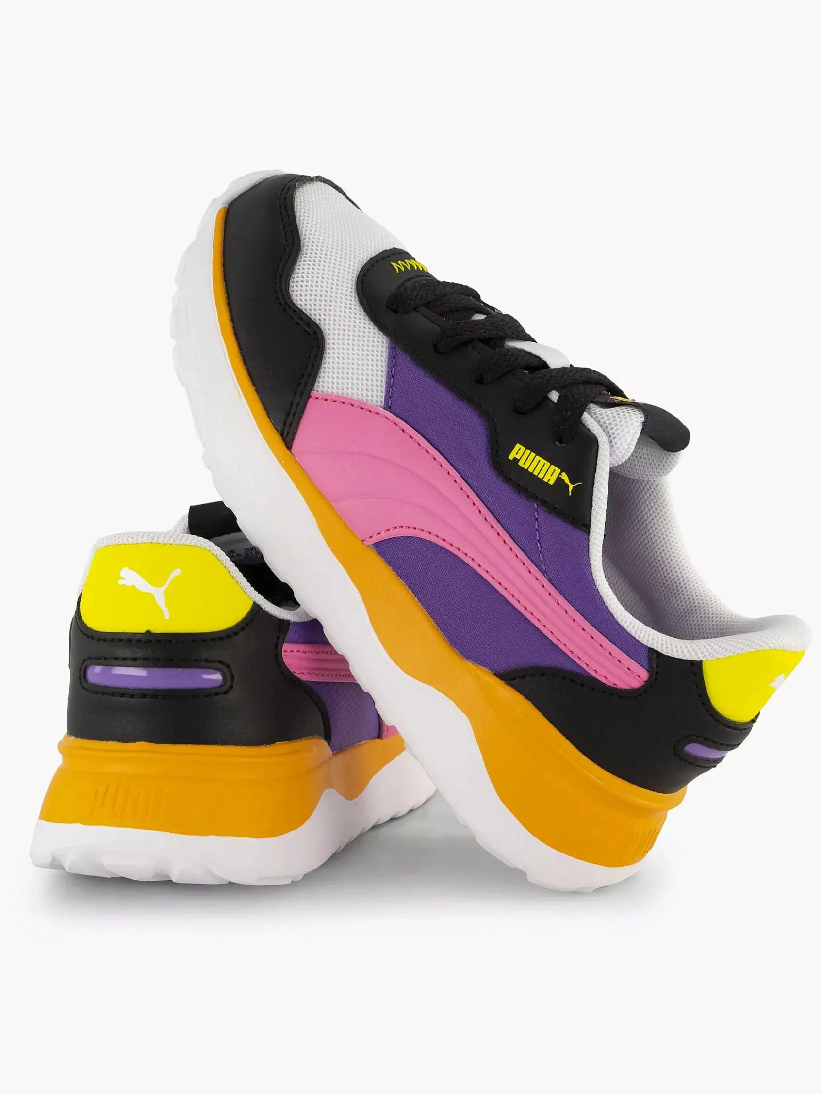 Babyschoenen|Puma Zwarte R78 Voyage Jr Sneaker