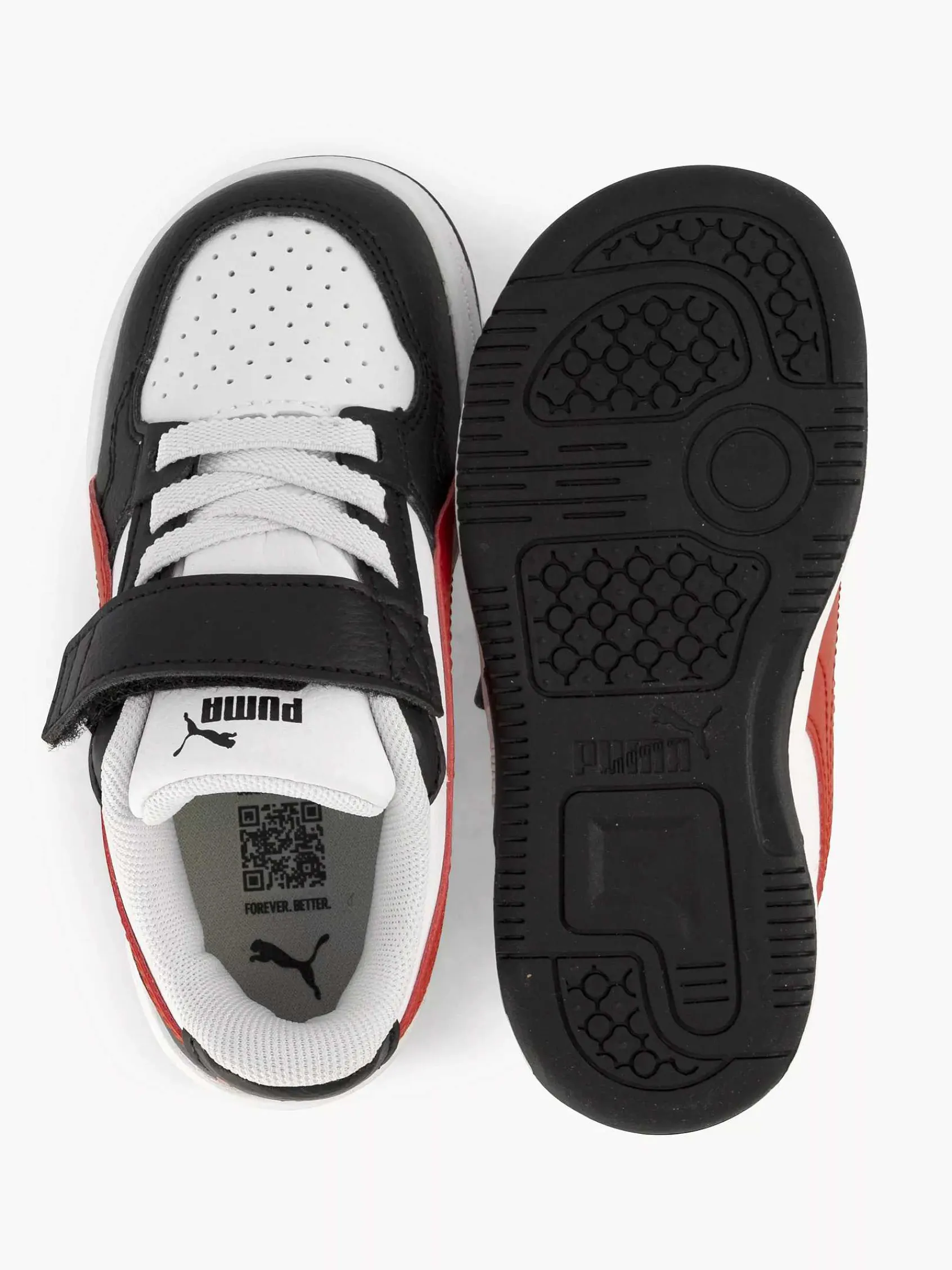 Babyschoenen|Puma Zwarte Reb-L Sneaker