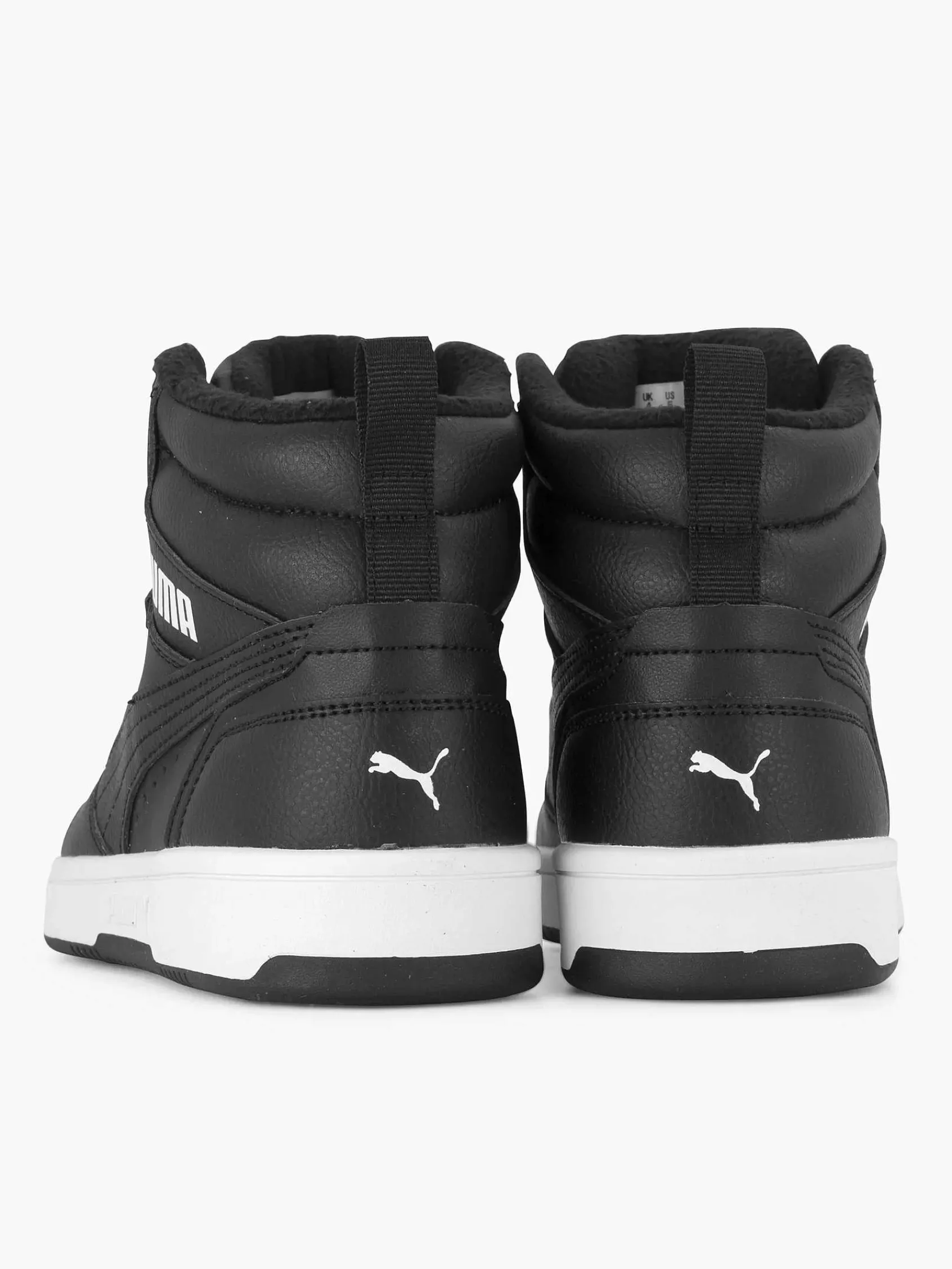 Jongensschoenen|Puma Zwarte Rebound V6 Mid Wtr Jr