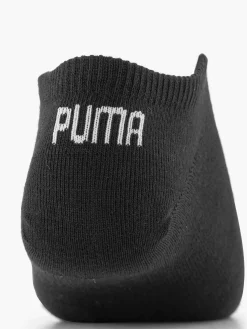 Sokken|Puma Zwarte Sneaker Plain 3 Pak 35-38