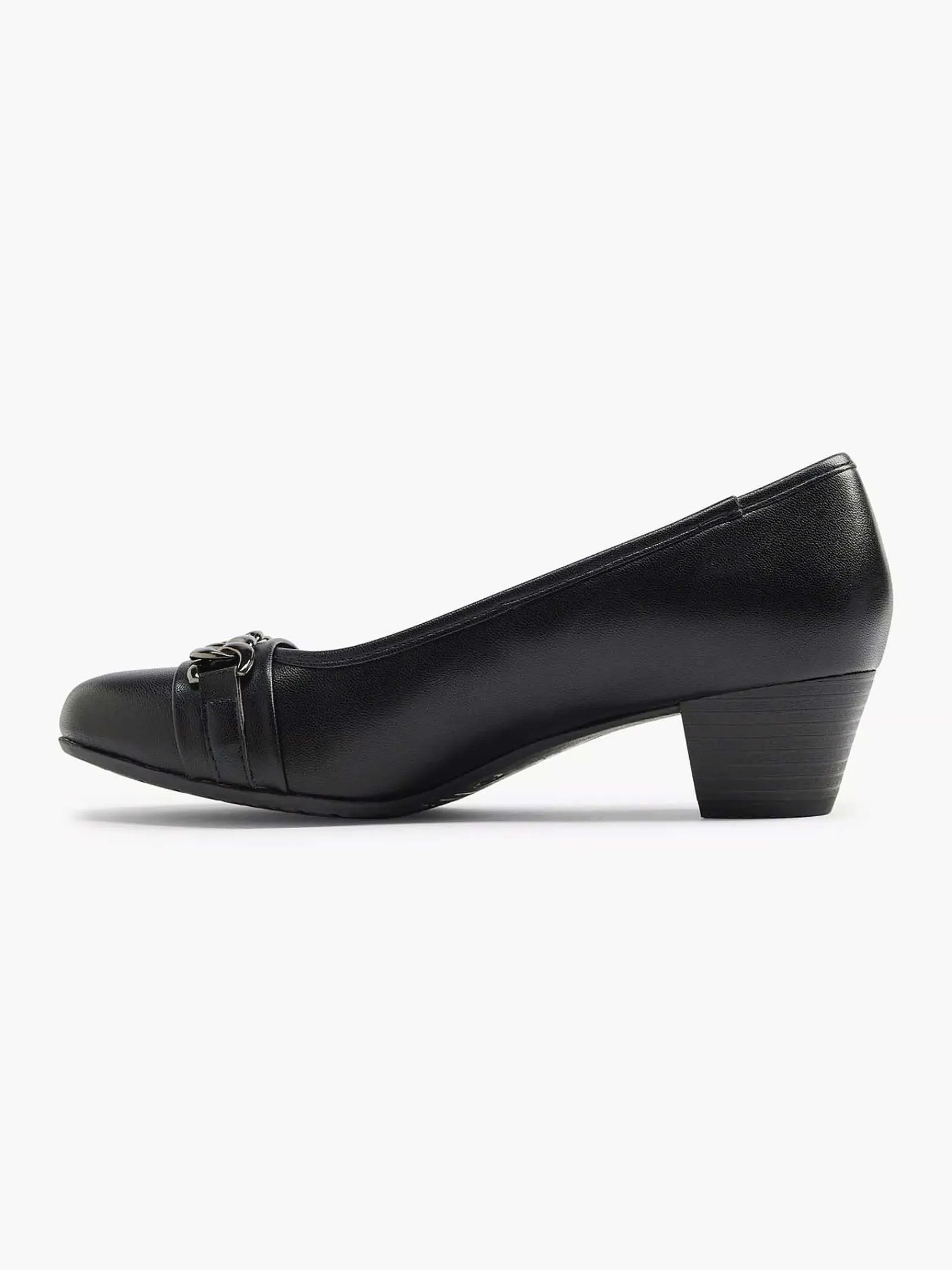 Comfort Schoenen|Easy Street Zwarte Pump