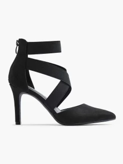 Pumps|Graceland Zwarte Pump Elastiek