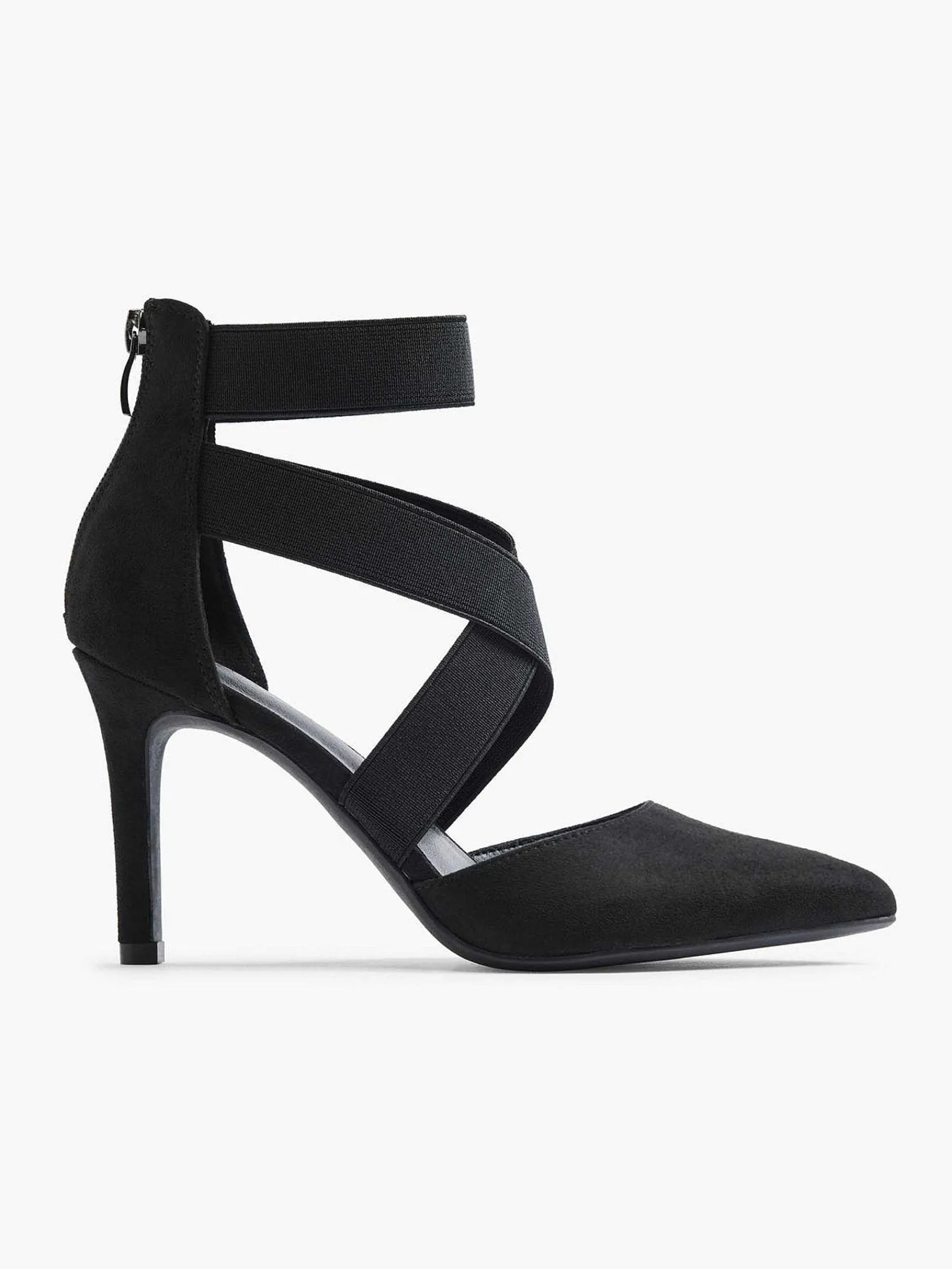 Pumps|Graceland Zwarte Pump Elastiek