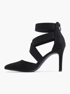 Pumps|Graceland Zwarte Pump Elastiek