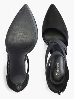 Pumps|Graceland Zwarte Pump Elastiek