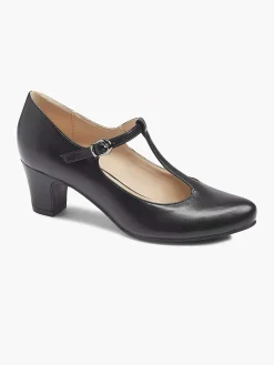 Hoge Hakken|Graceland Zwarte Pump Gesp