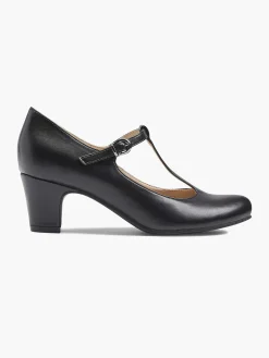 Hoge Hakken|Graceland Zwarte Pump Gesp