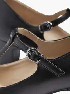 Hoge Hakken|Graceland Zwarte Pump Gesp