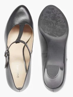 Hoge Hakken|Graceland Zwarte Pump Gesp