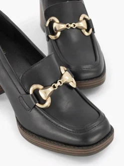 Pumps|Oxmox Zwarte Pump Sierketting