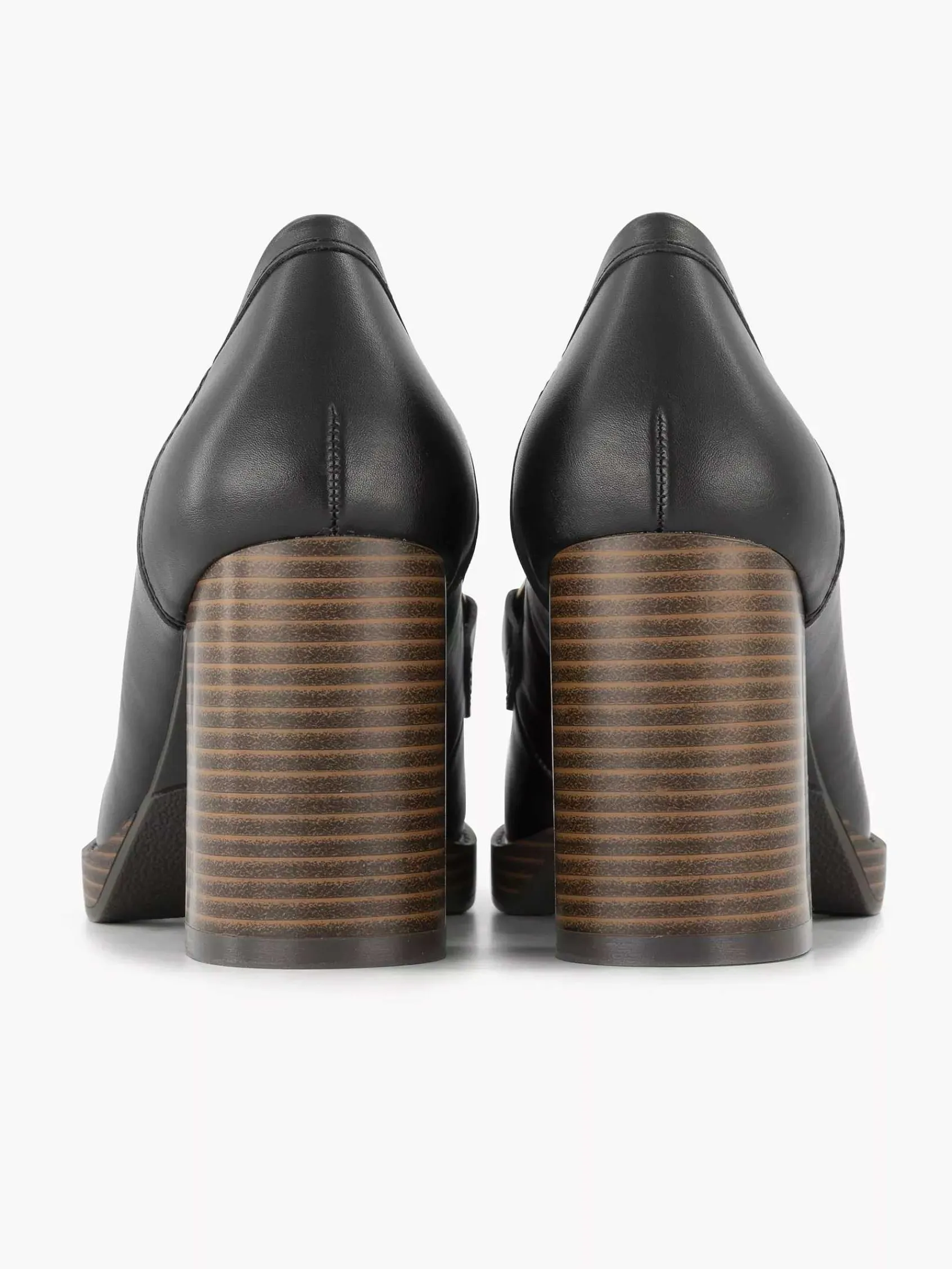 Pumps|Oxmox Zwarte Pump Sierketting
