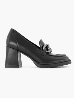 Pumps|Oxmox Zwarte Pump Sierketting