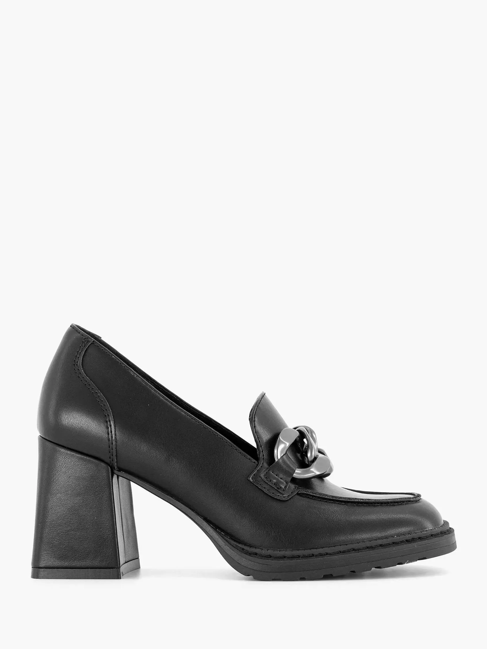 Pumps|Oxmox Zwarte Pump Sierketting