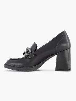 Pumps|Oxmox Zwarte Pump Sierketting