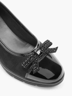 Pumps|Graceland Zwarte Pump Sleehak