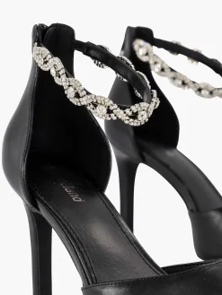 Pumps|Graceland Zwarte Pump Steentjes