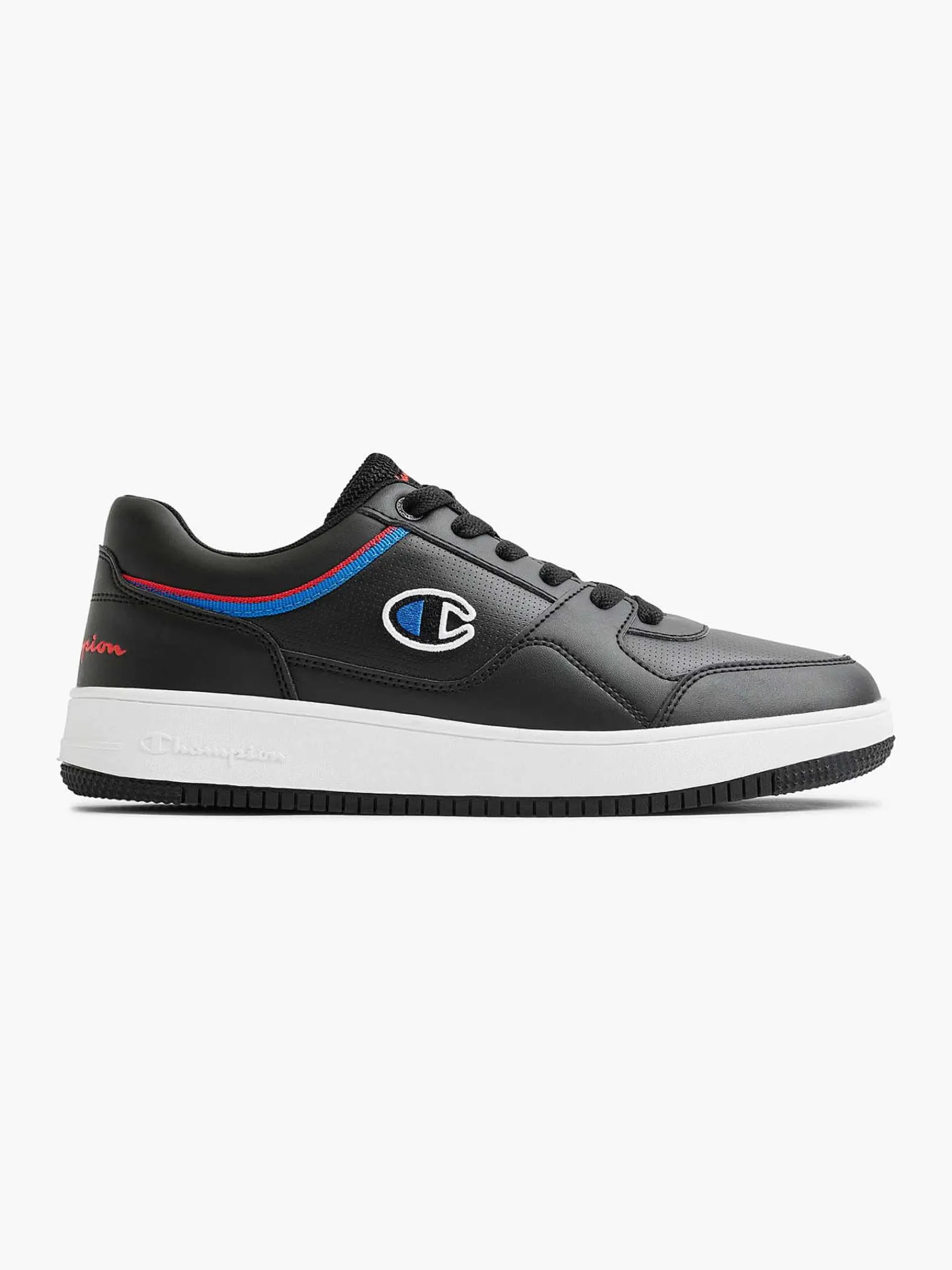 Sneakers|Champion Zwarte Rebound Low