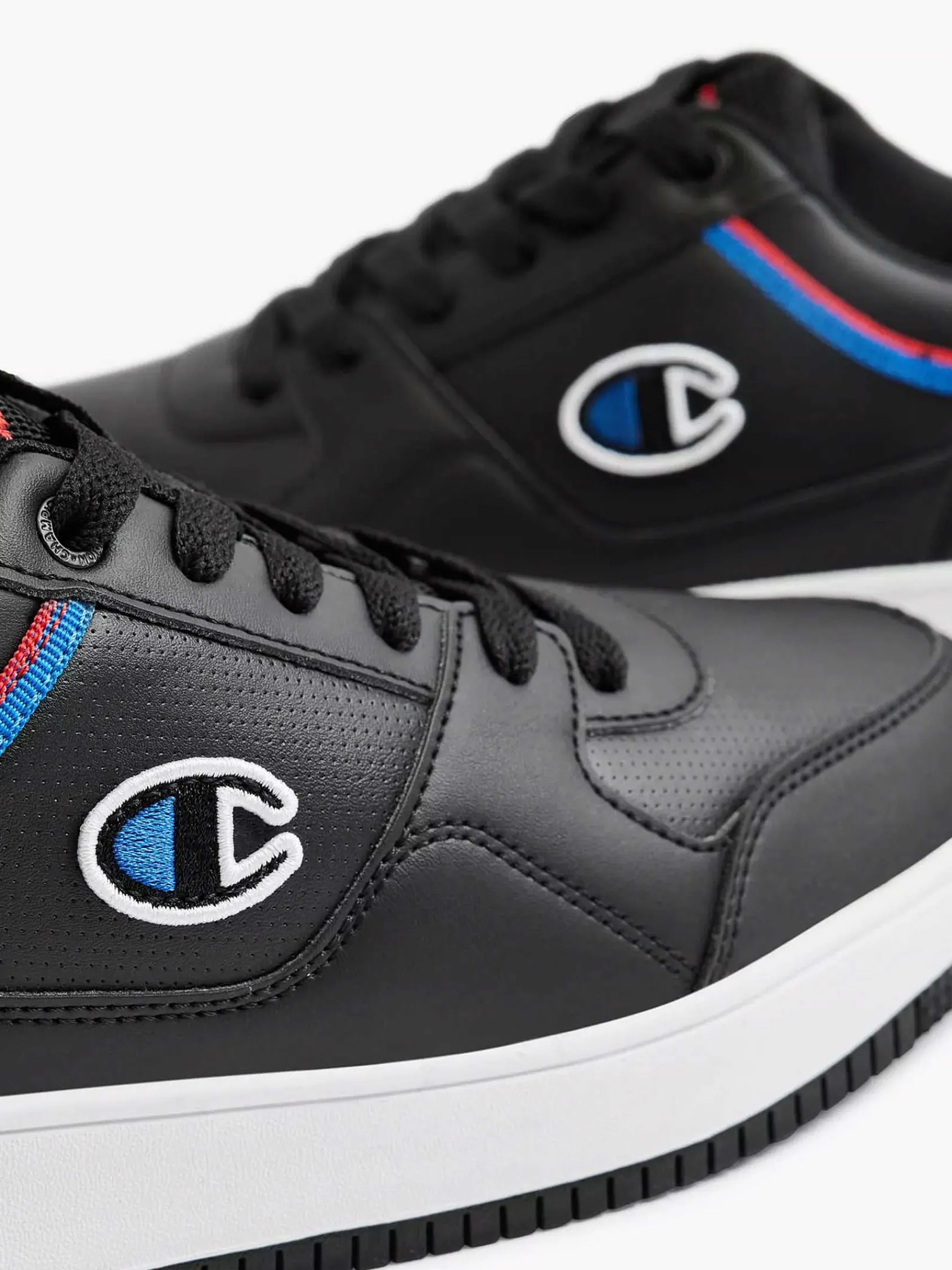 Sneakers|Champion Zwarte Rebound Low