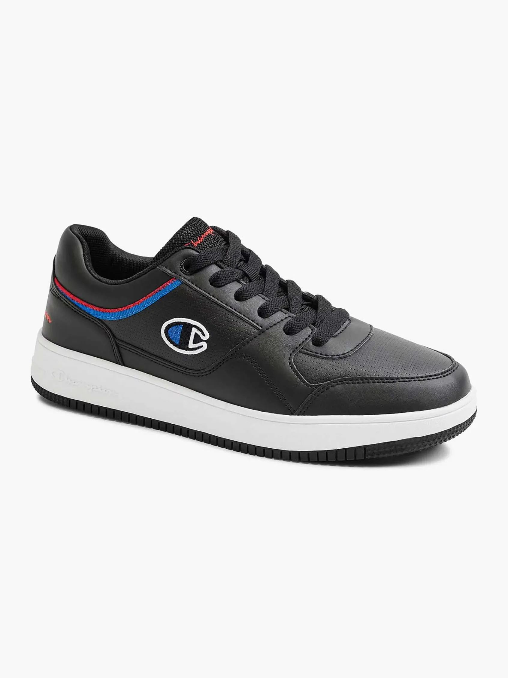 Sneakers|Champion Zwarte Rebound Low