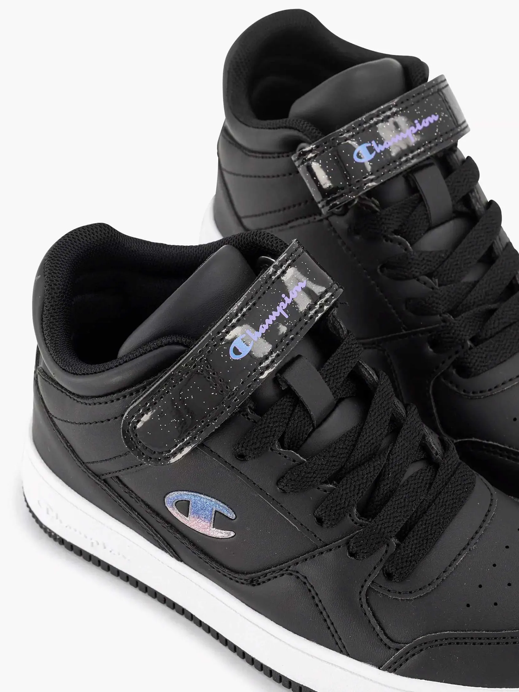 Jongensschoenen|Champion Zwarte Rebound Vintage Mid G