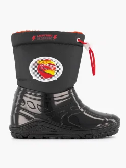 Babyschoenen|Cars Zwarte Regenlaars Gevoerd