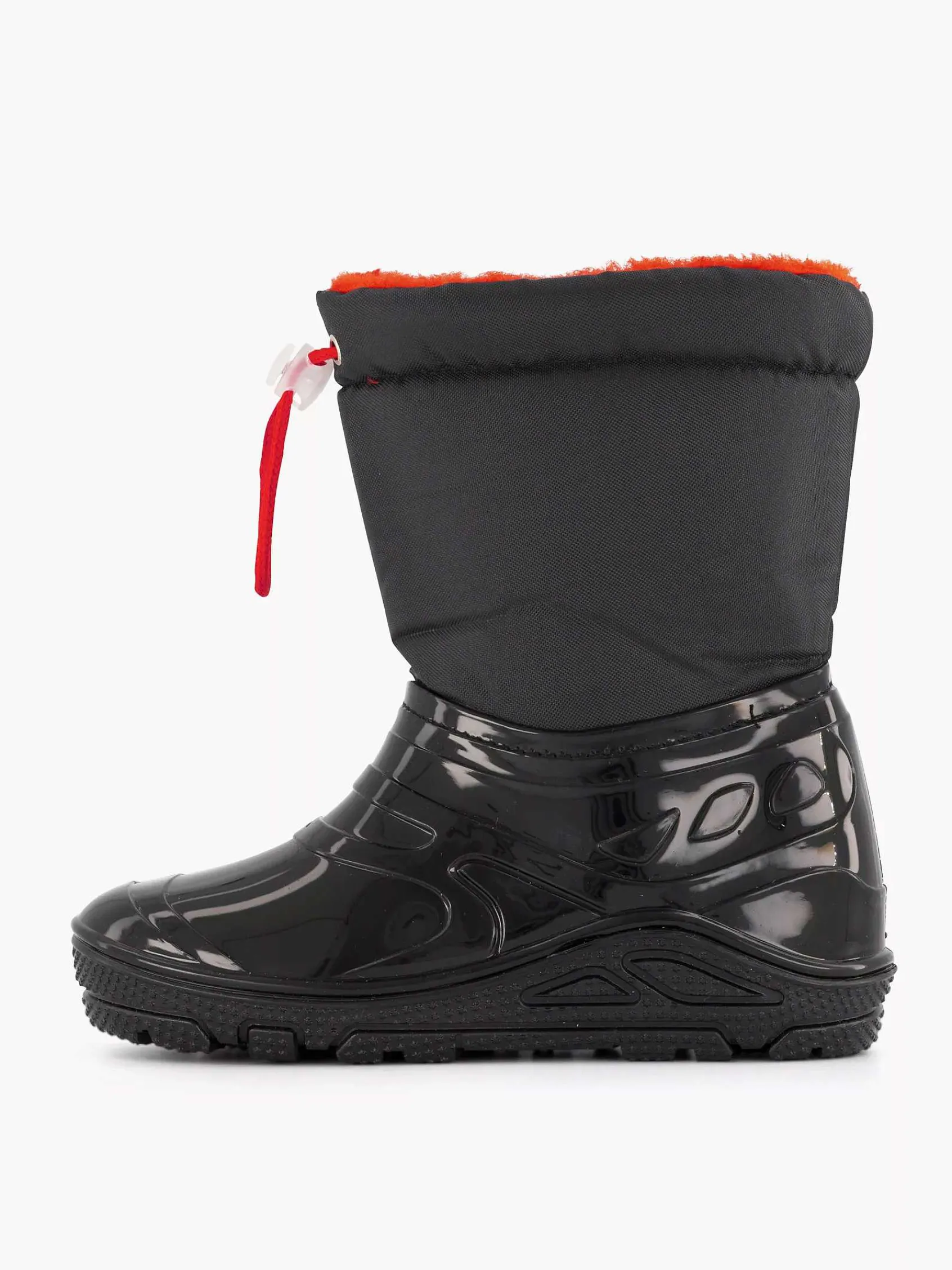 Babyschoenen|Cars Zwarte Regenlaars Gevoerd