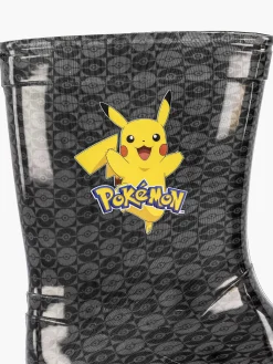 Jongensschoenen|Pokémon Zwarte Regenlaars Pokemon
