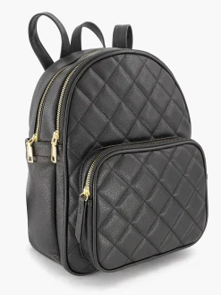 Online Exclusive Accessoires|Graceland Zwarte Rugzak Doorgestikt