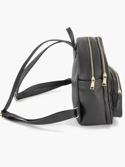 Online Exclusive Accessoires|Graceland Zwarte Rugzak Doorgestikt