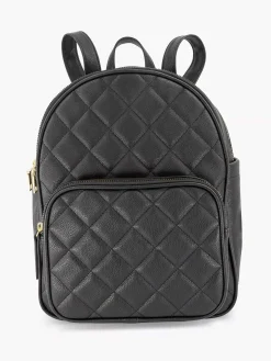 Online Exclusive Accessoires|Graceland Zwarte Rugzak Doorgestikt