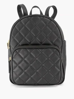 Online Exclusive Accessoires|Graceland Zwarte Rugzak Doorgestikt