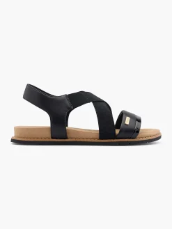 Sandalen|Esprit Zwarte Sandaal