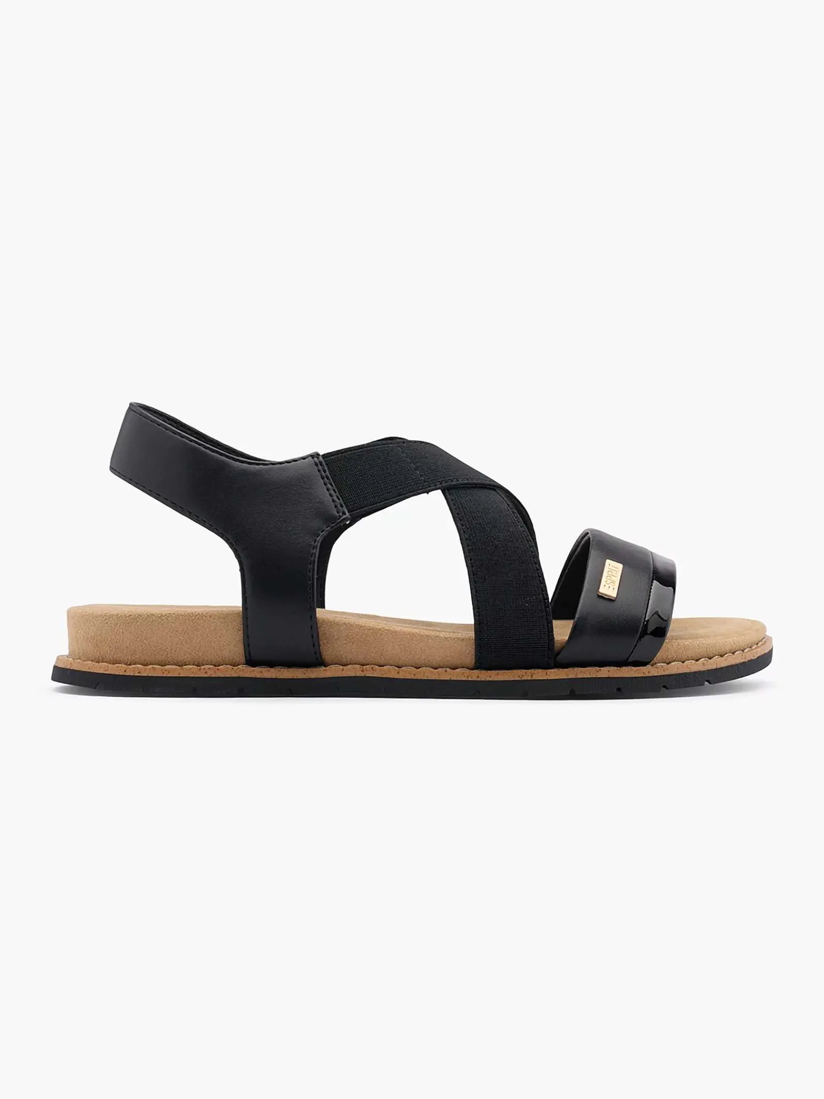 Sandalen|Esprit Zwarte Sandaal