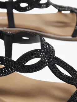 Sandalen|Graceland Zwarte Sandaal
